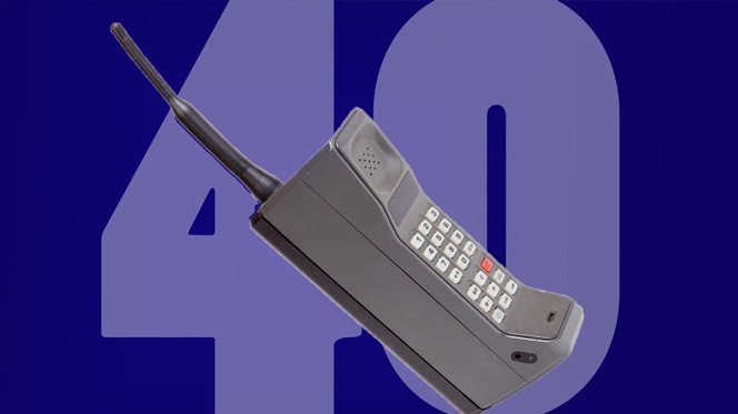 40 Years since First Mobile phone call was placed