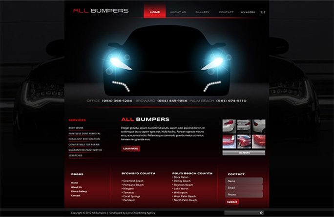 CAR REPAIR-BODY-SHOP-fort-lauderdale-web-design